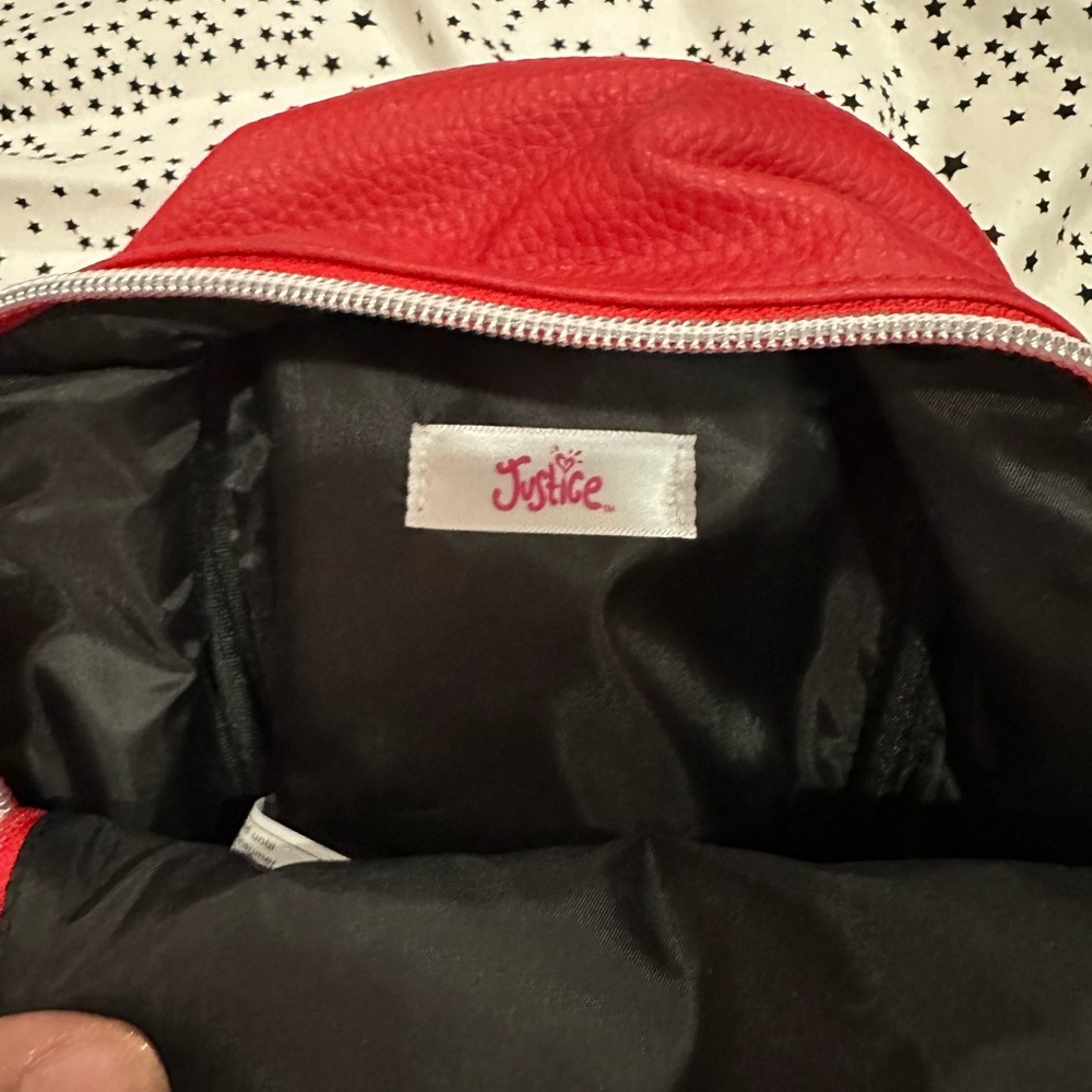 Justice Red Mini Backpack - Picture 4 of 4